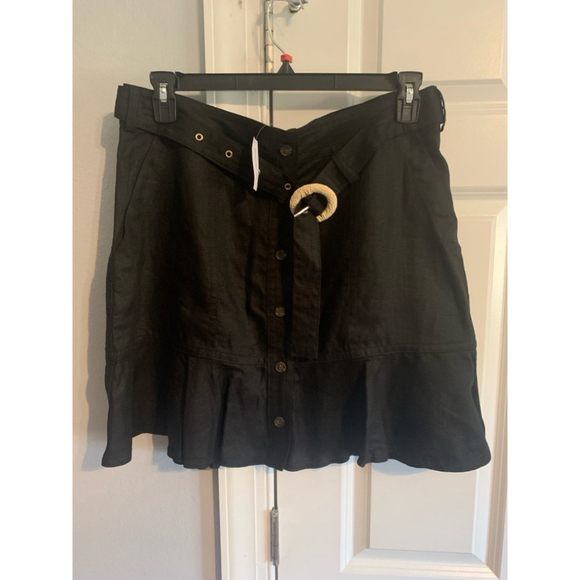 Women's Banana Republic Black Skirt Size 14 - Picture 2 of 4